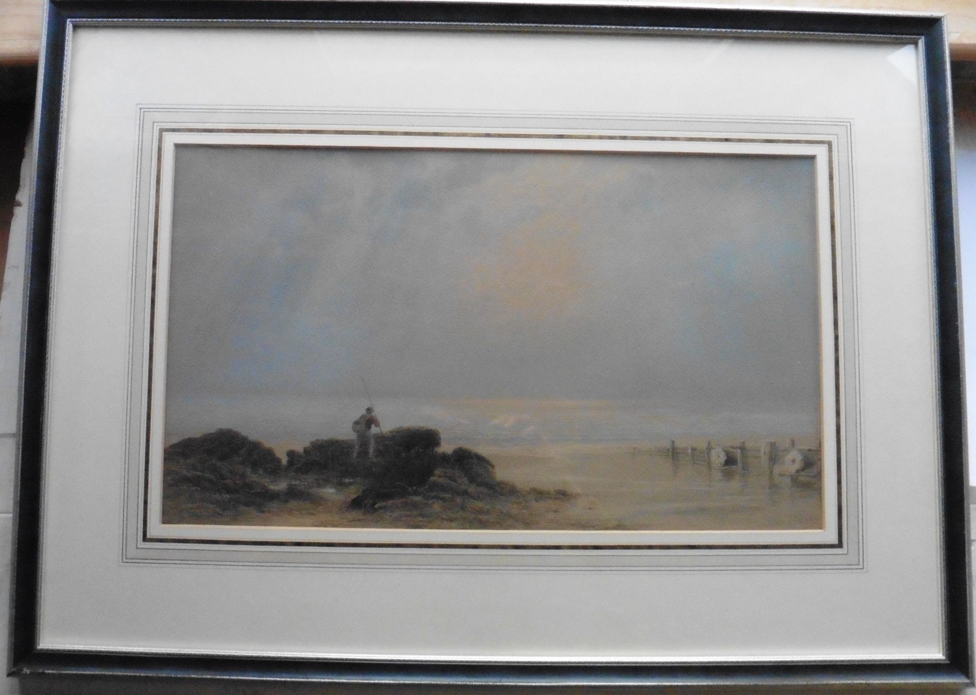 George Lothian Hall 1825 -1888 signed watercolour 'The Fisherman' Title:The Fisherman Artist: - Image 2 of 4