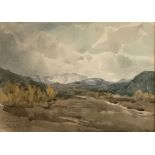 Samuel Pope, Scottish exhib 1881-1940 signed watercolour 'Lochnagar' Title : Lochnagar Artist :