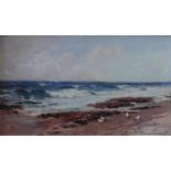 Alexander Torrie Scottish artist Fl 1900's signed oil Western Isles Seascape Title: Western Isles