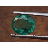 NO RESERVE - 0.96 CT Zambian Emerald With IGI Certificate