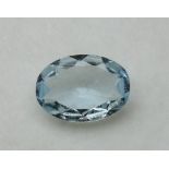 NO RESERVE - 1.39 CT Aquamarine With IGI Certificate