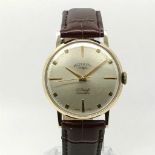 ROTARY Vintage 9ct Gold Mens Watch, Manual Wind