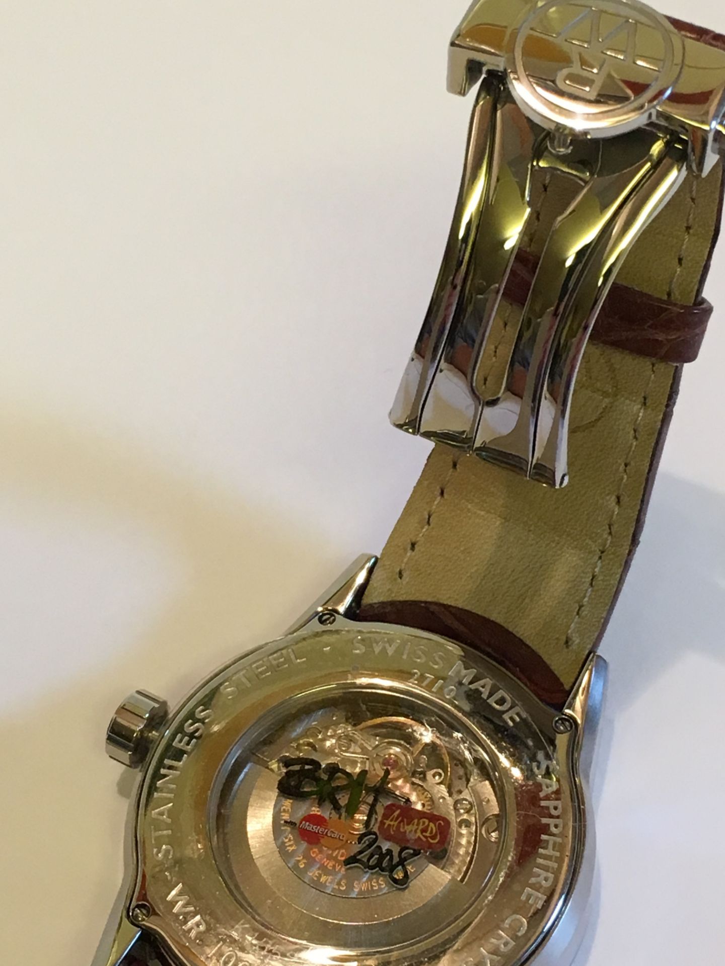 Brit Award 2008 Raymond Weil Freelancer 2710 automatic men’s watch - Image 2 of 4