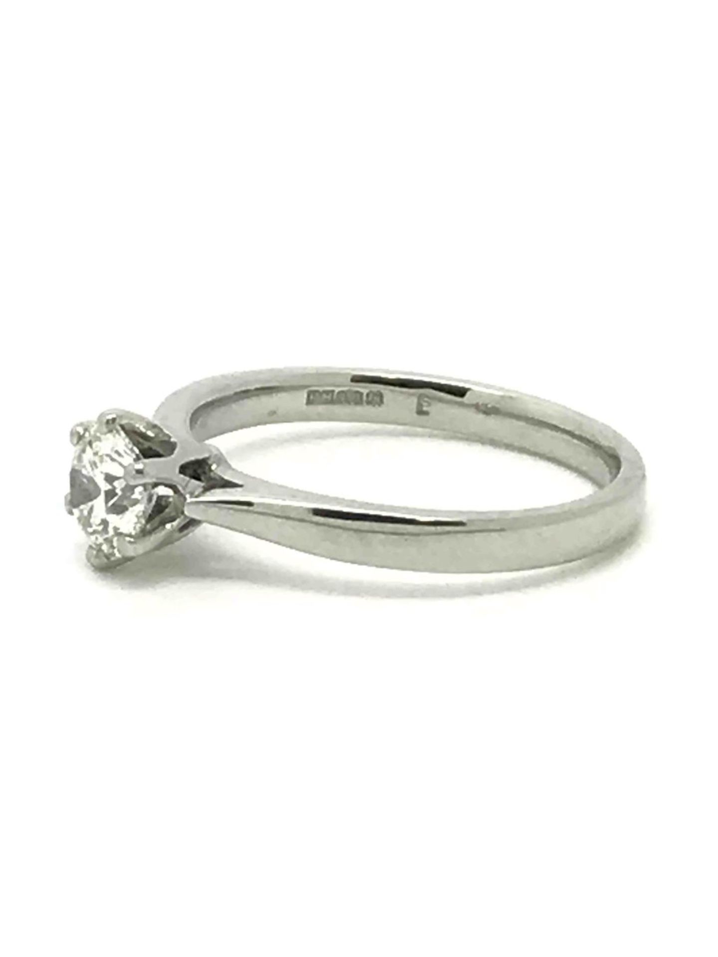 GIA Certificated 0.50ct Diamond Single Stone Ring - Image 2 of 5