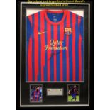 Barcelona Shirt Signed by Lionel Messi