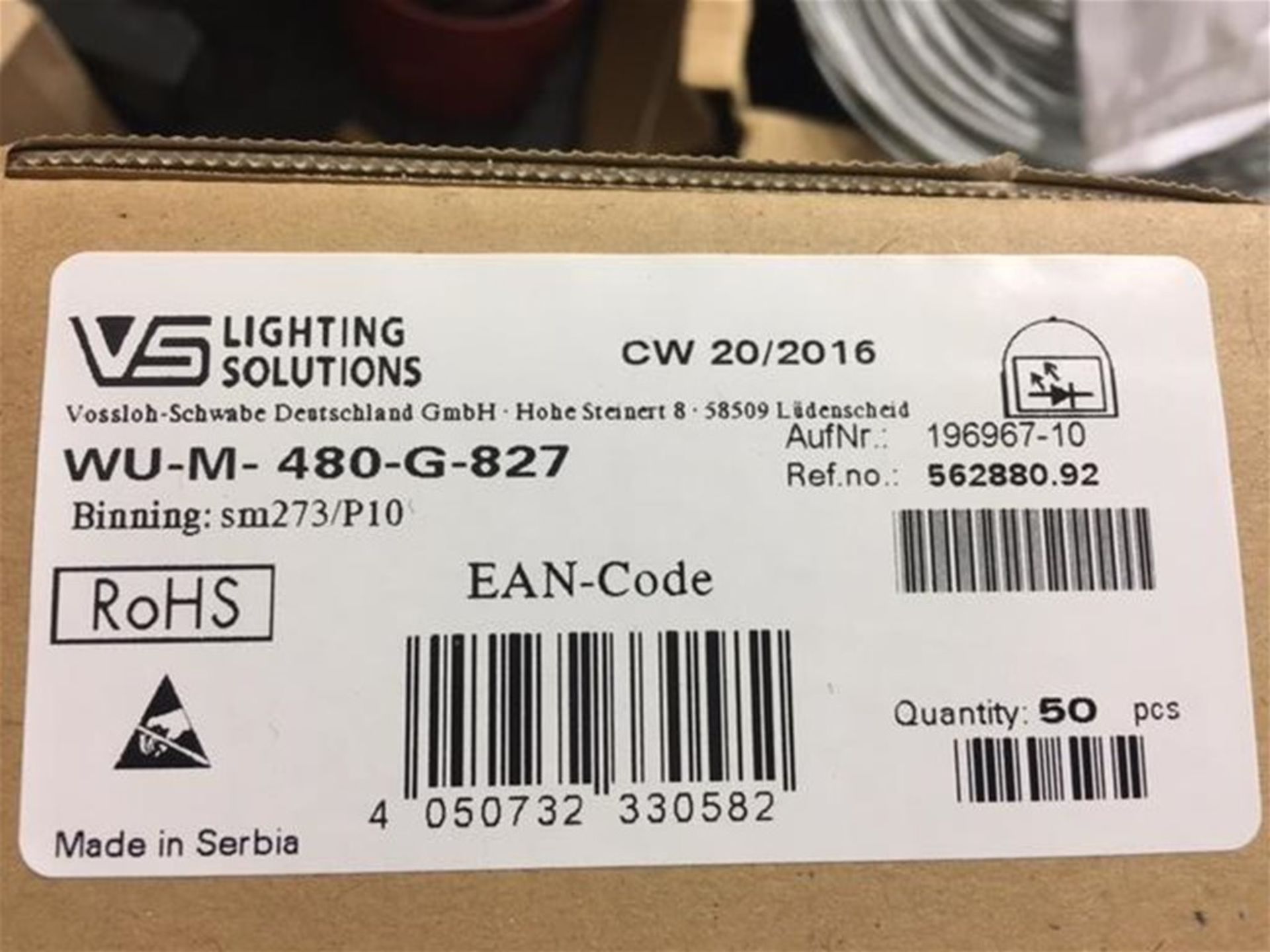 New 50x LED Boards wu-m480-g-827 By Vossloh Schwabe - Image 6 of 6