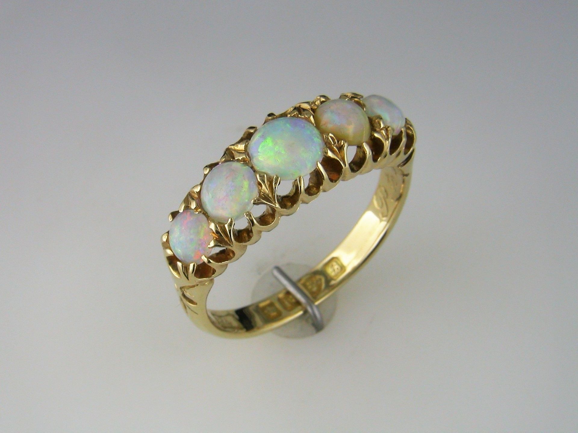 A 5 Stone Opal Ring