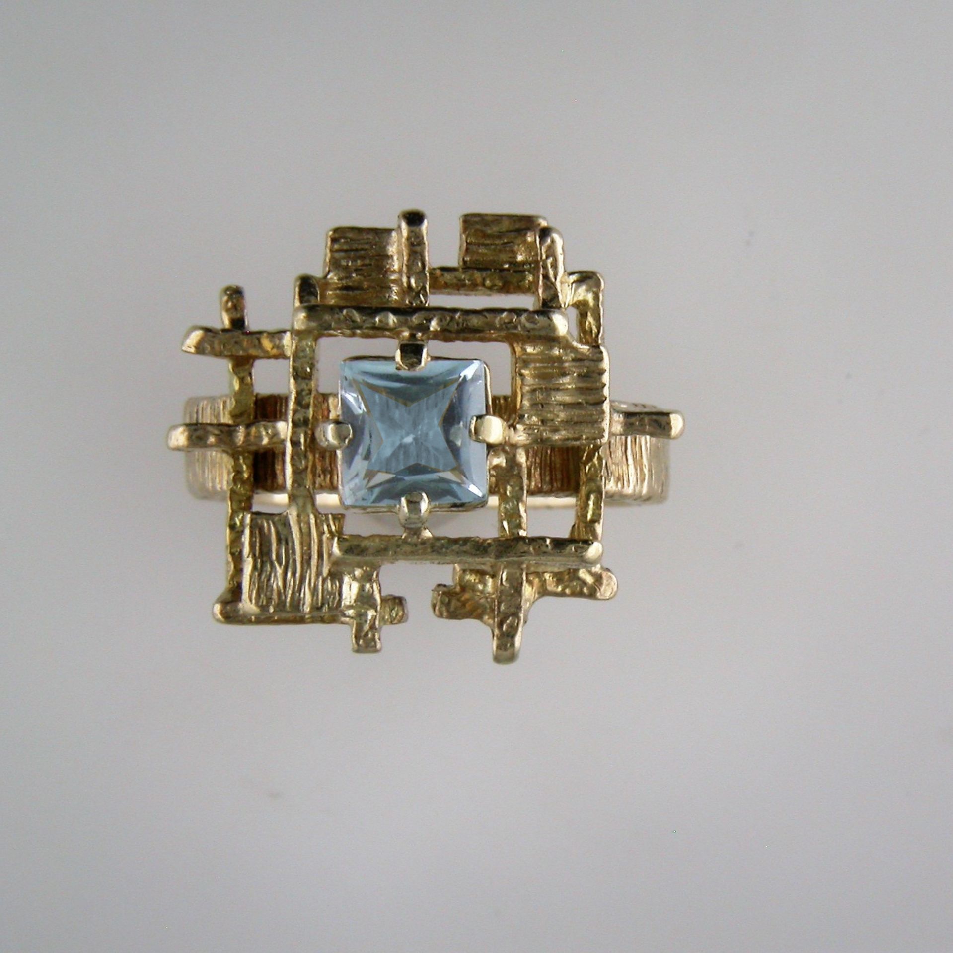 "Restored " Designer Geometric Ring - Image 2 of 2