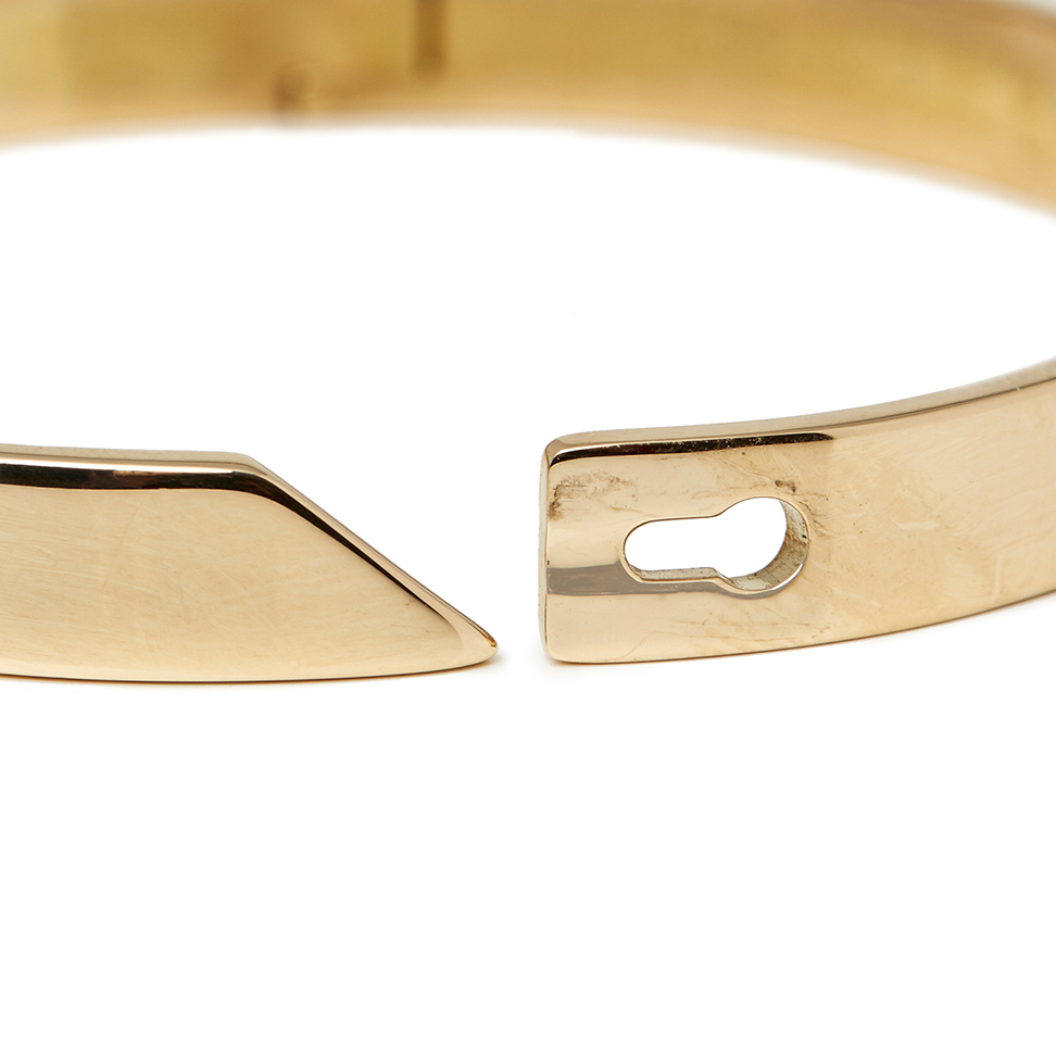 Cartier 18k Yellow Gold Diamond Anniversary Bracelet - Image 8 of 9