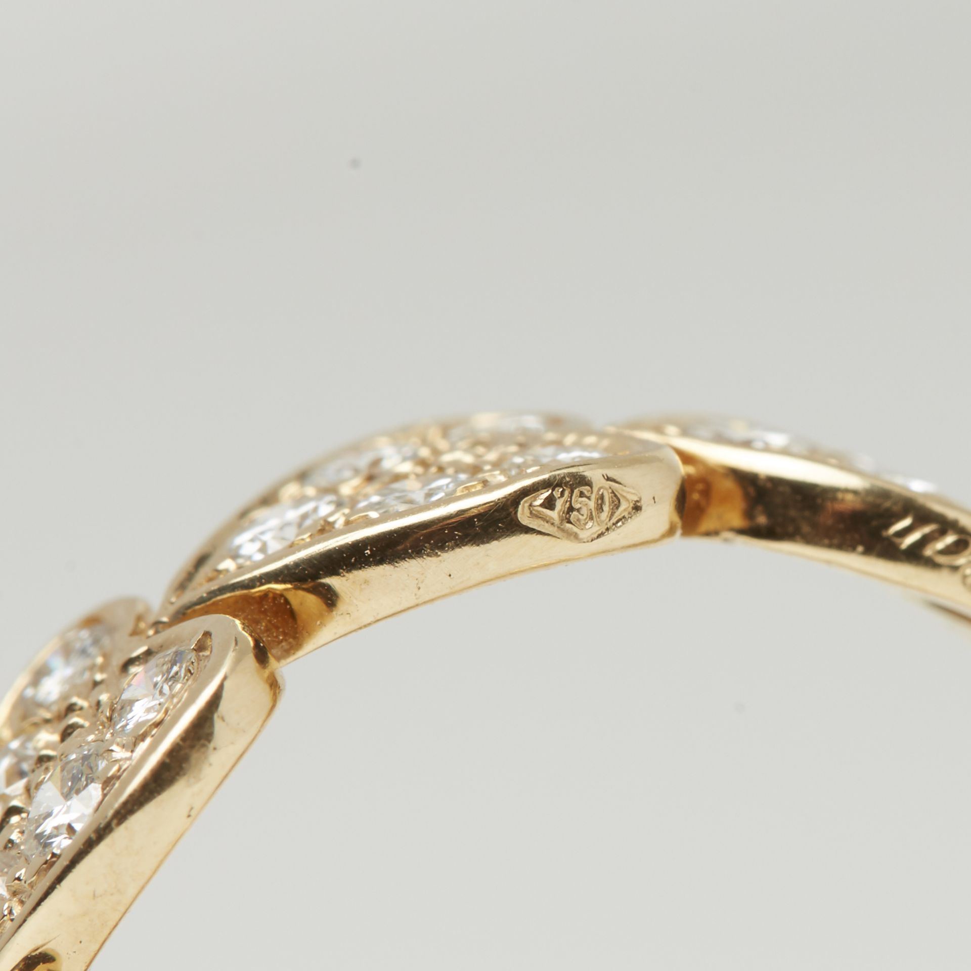 Cartier 18k Yellow Gold Diamond Heart Ring - Image 22 of 23