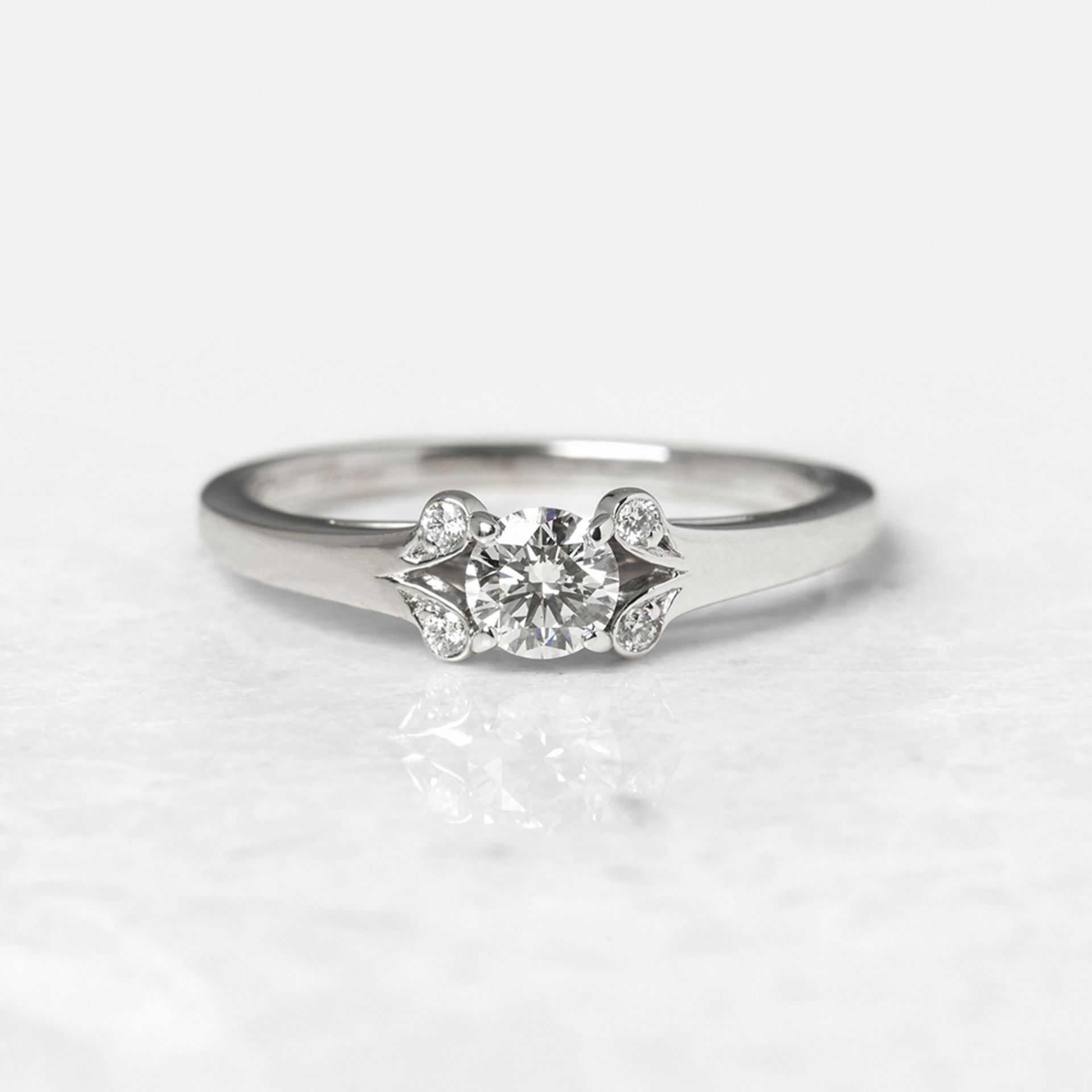 Cartier Platinum 0.32ct Diamond Ballerine Engagement Ring - Image 2 of 6