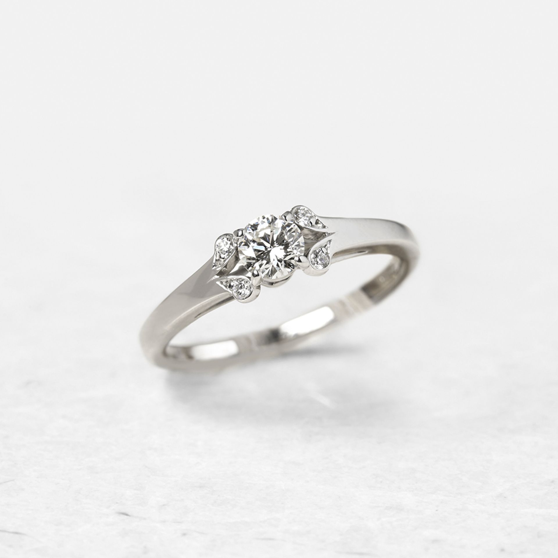 Cartier Platinum 0.32ct Diamond Ballerine Engagement Ring