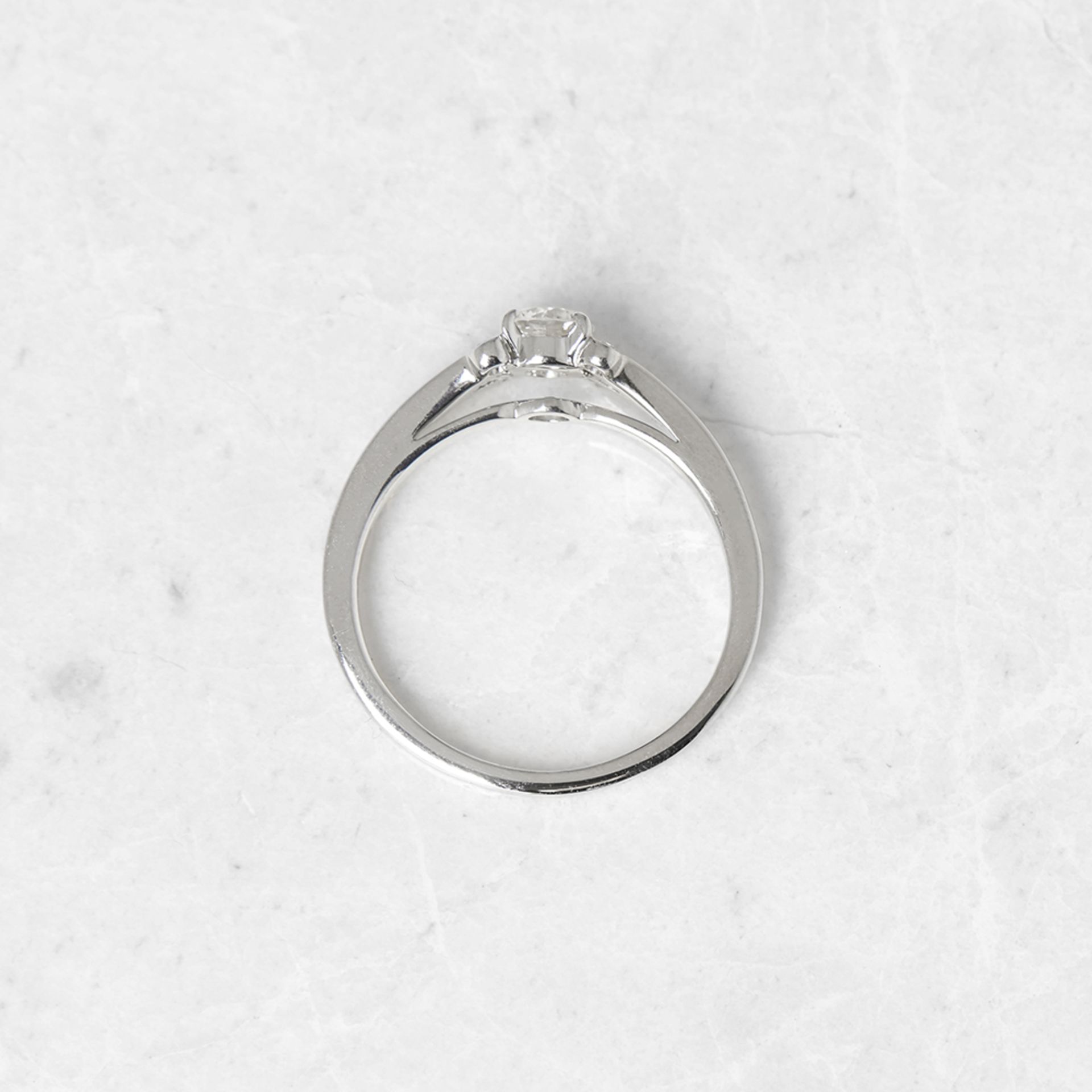 Cartier Platinum 0.32ct Diamond Ballerine Engagement Ring - Image 4 of 6