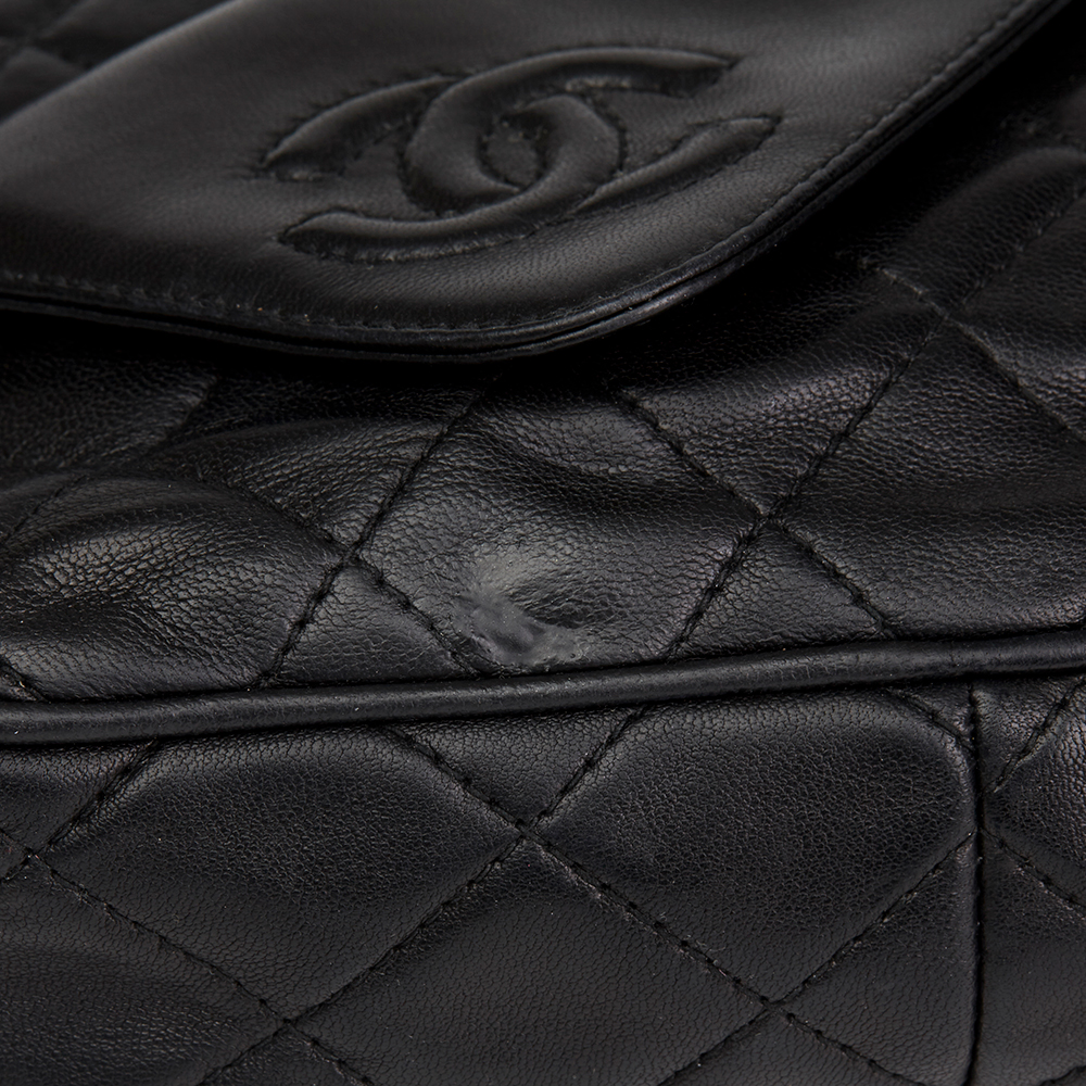 Chanel Black Quilted Lambskin Vintage Tassel Camera Bag - Image 10 of 10