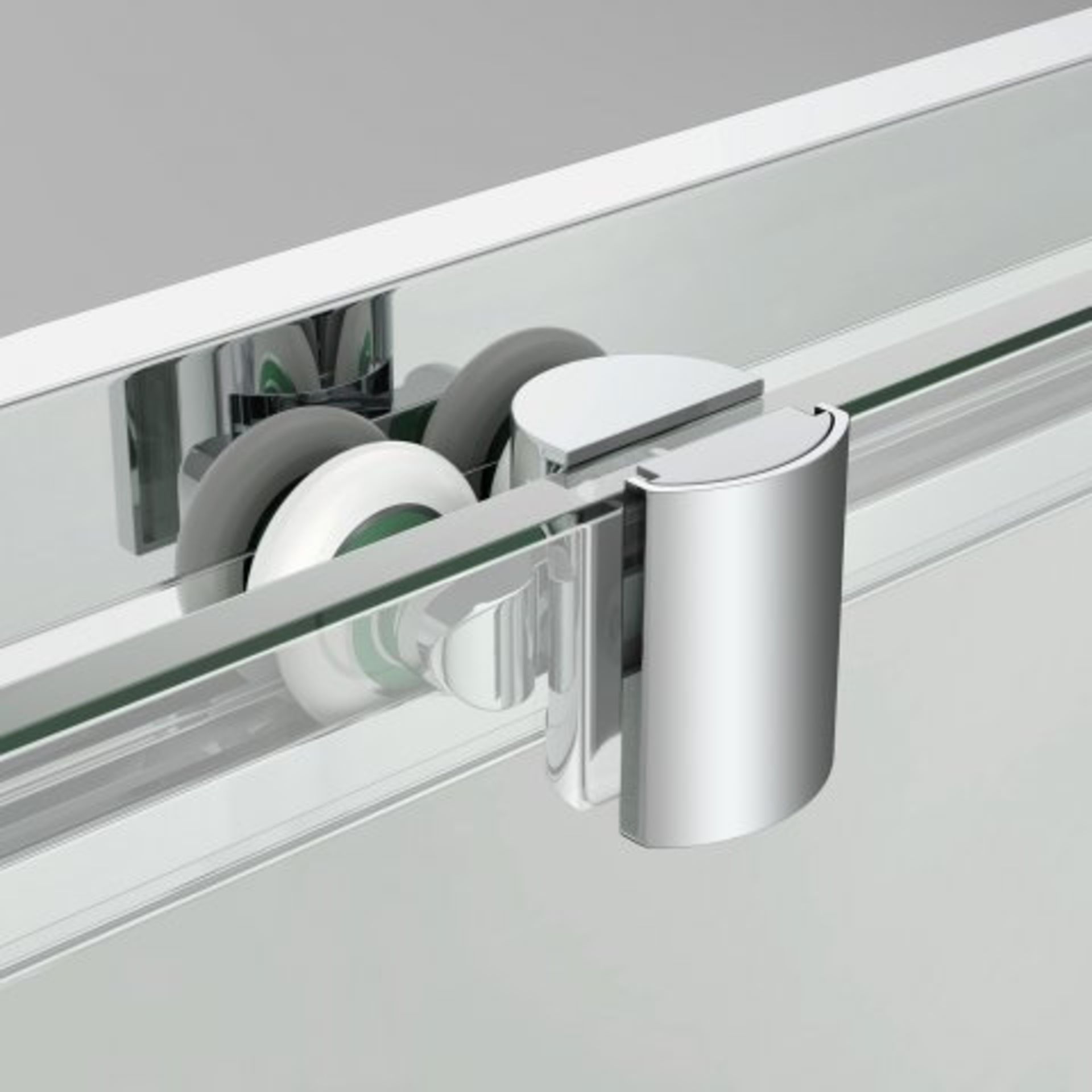 (A28) 1400mm - 8mm - Premium EasyClean Sliding Shower Door RRP £499.99. Premium Design Our Premium - Image 5 of 7