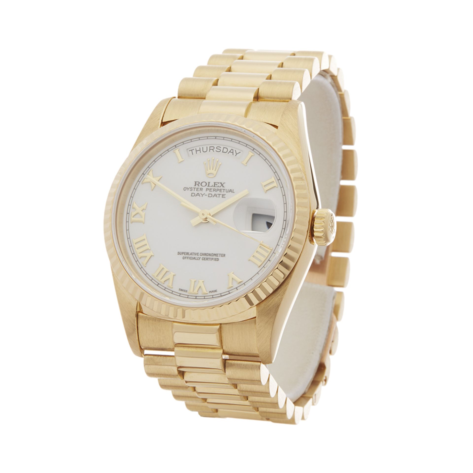 Rolex Day-Date 36mm 18k Yellow Gold - 18238 - Bild 3 aus 7