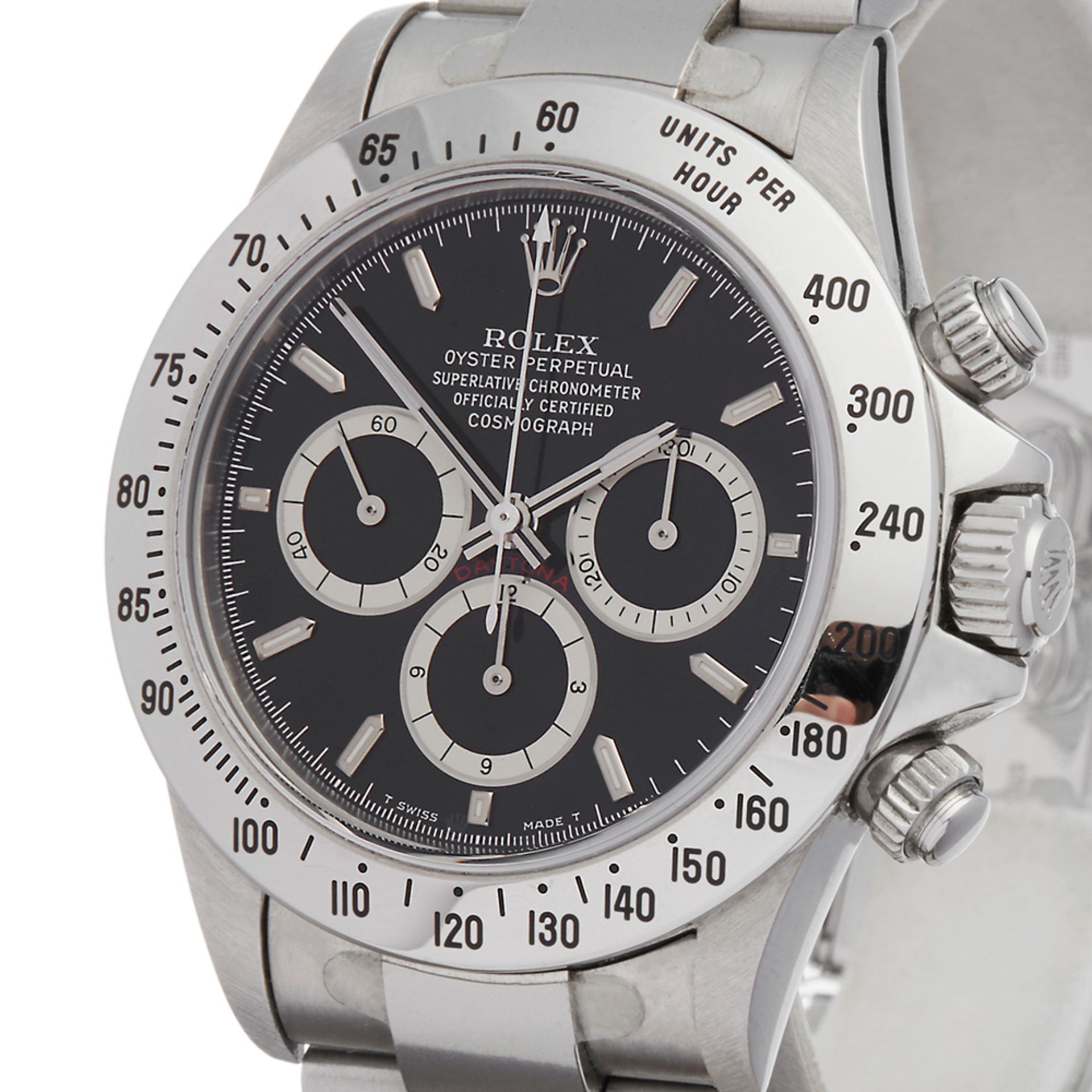 Rolex Daytona Zenith Chronograph Inverted 6 40mm Stainless Steel - 16520