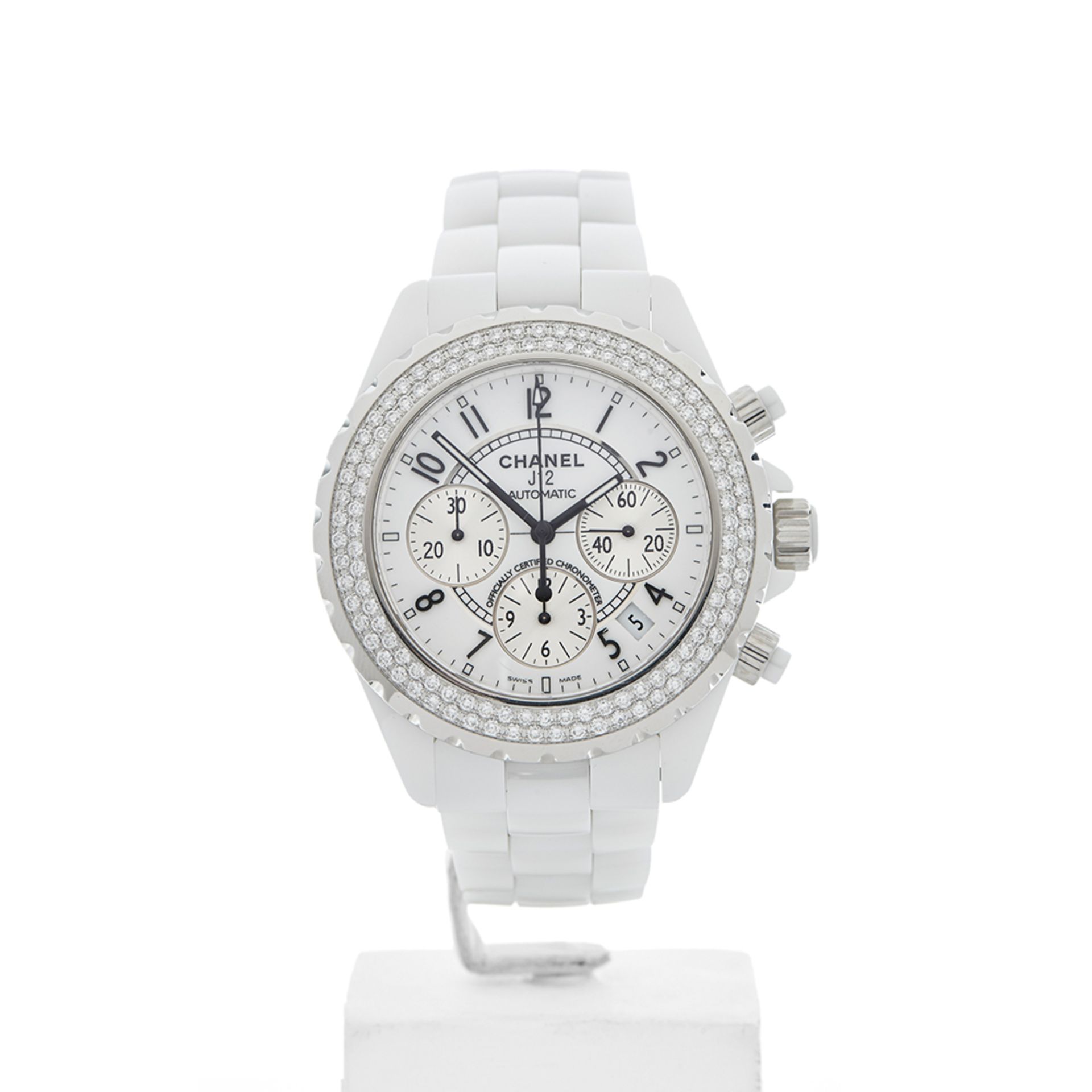 Chanel J12 Chronograph 41mm Ceramic - 1008 - Bild 2 aus 8