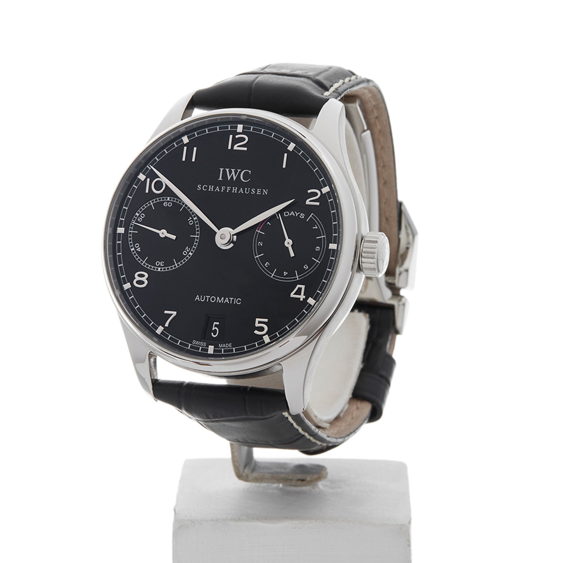 IWC Portuguese 7 Day 42mm Stainless Steel - IW500109 - Image 3 of 8