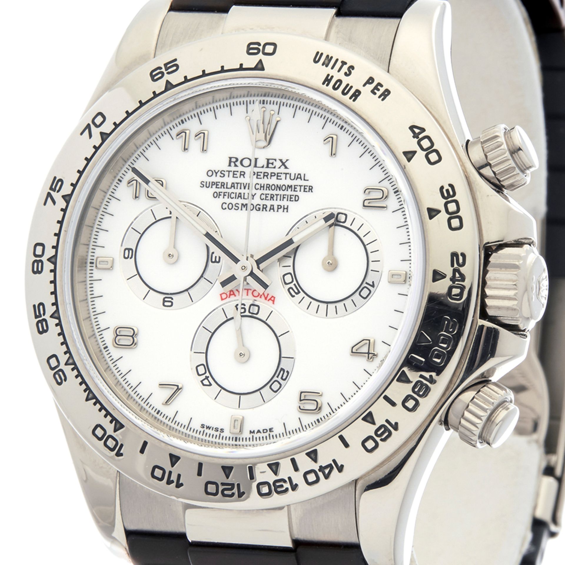 Rolex Daytona Chronograph 40mm 18k White Gold - 116519