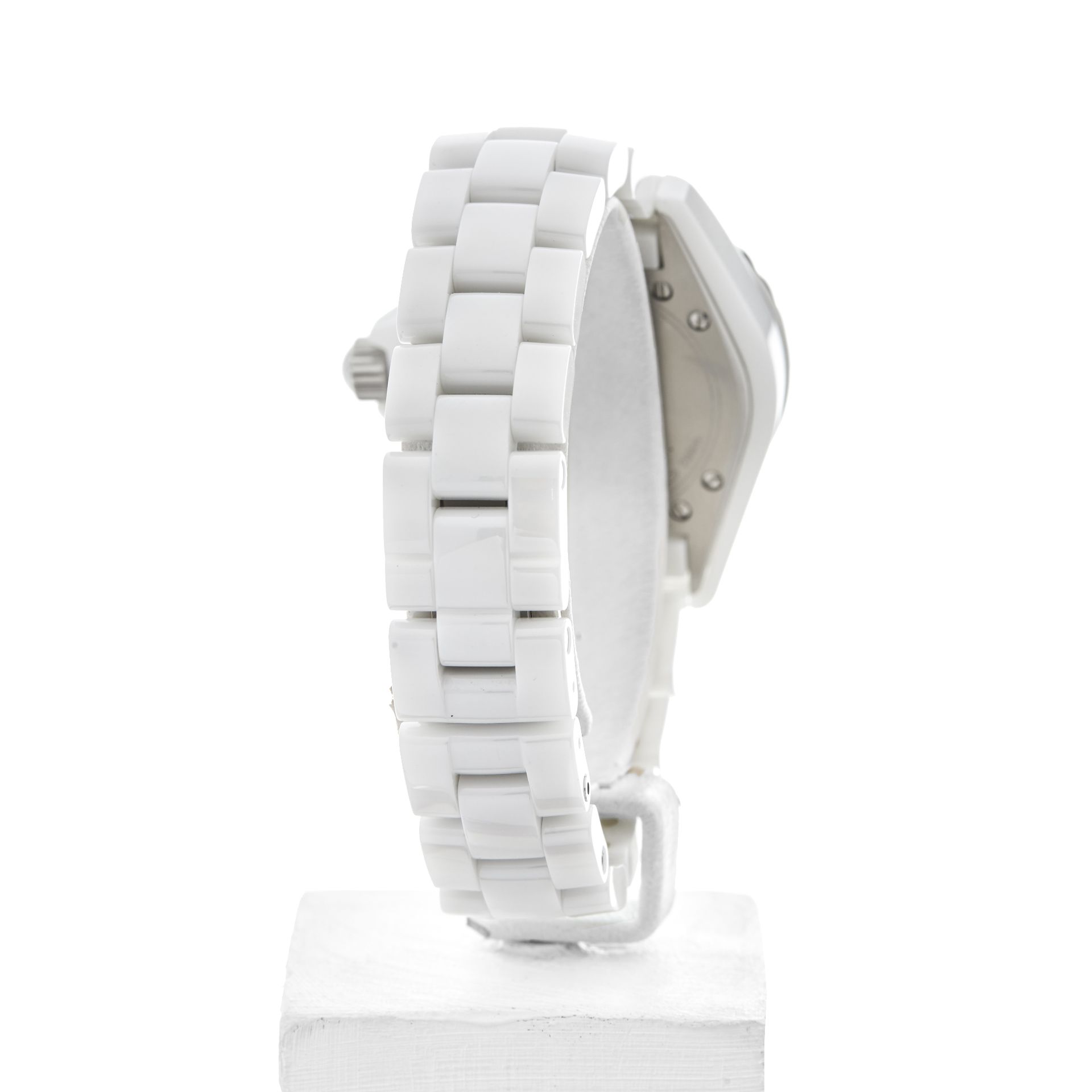 Chanel J12 33mm White Ceramic - H0967 - Image 6 of 7