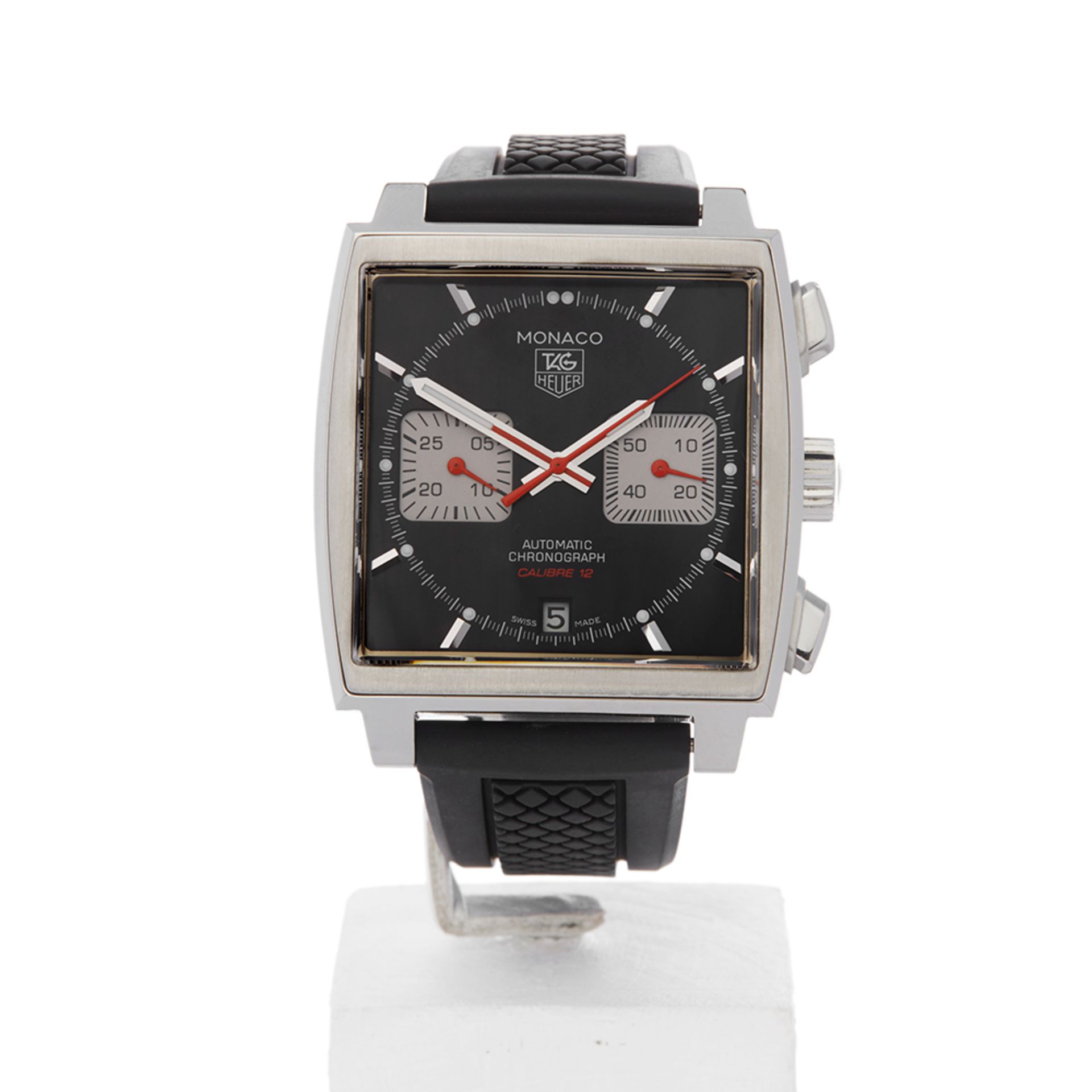Tag Heuer Monaco Chronograph Stainless Steel - CAW2114 - Image 2 of 9