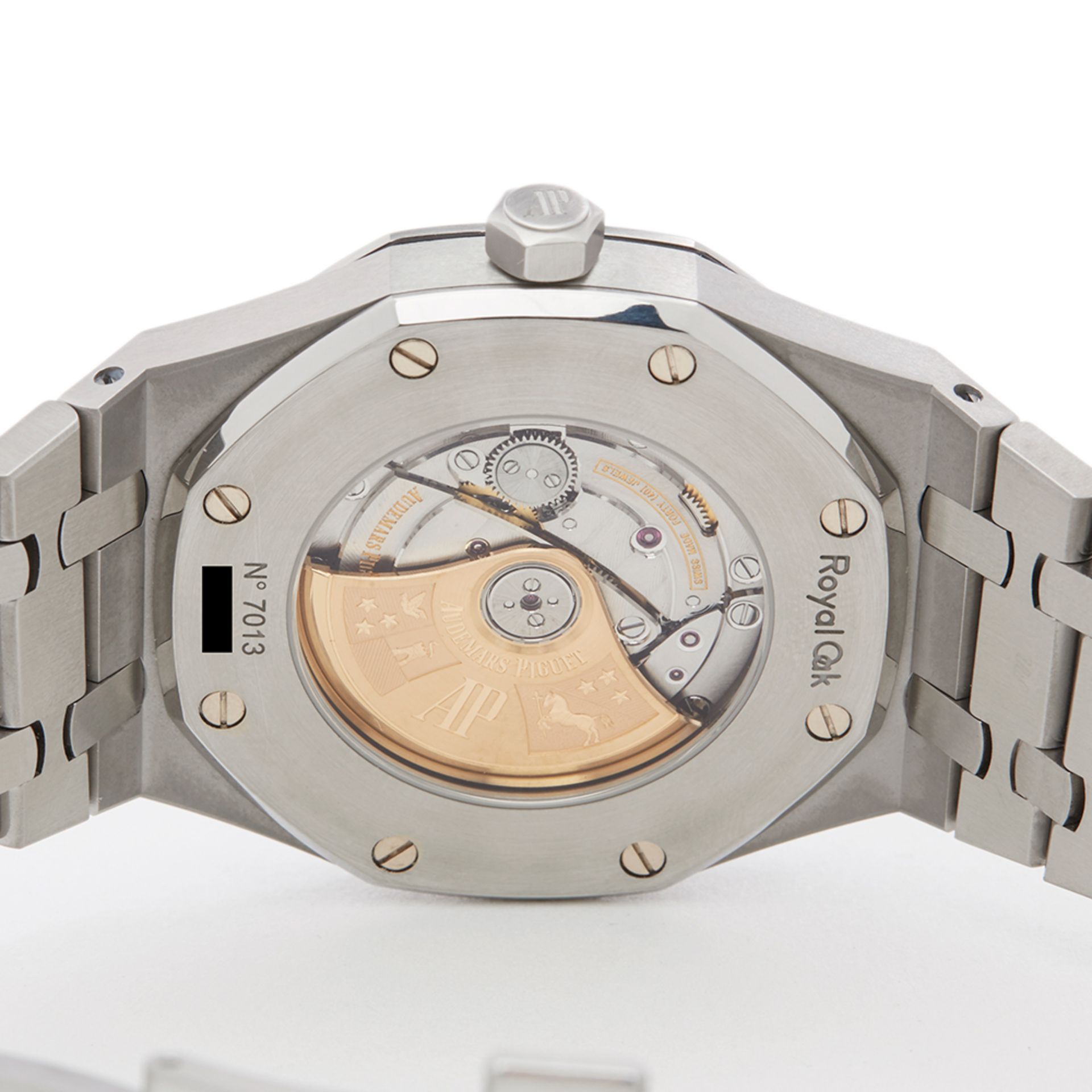 Audemars Piguet Royal Oak Boutique Blue 41mm Stainless Steel - 15400ST.OO.1220ST.03 - Image 8 of 9