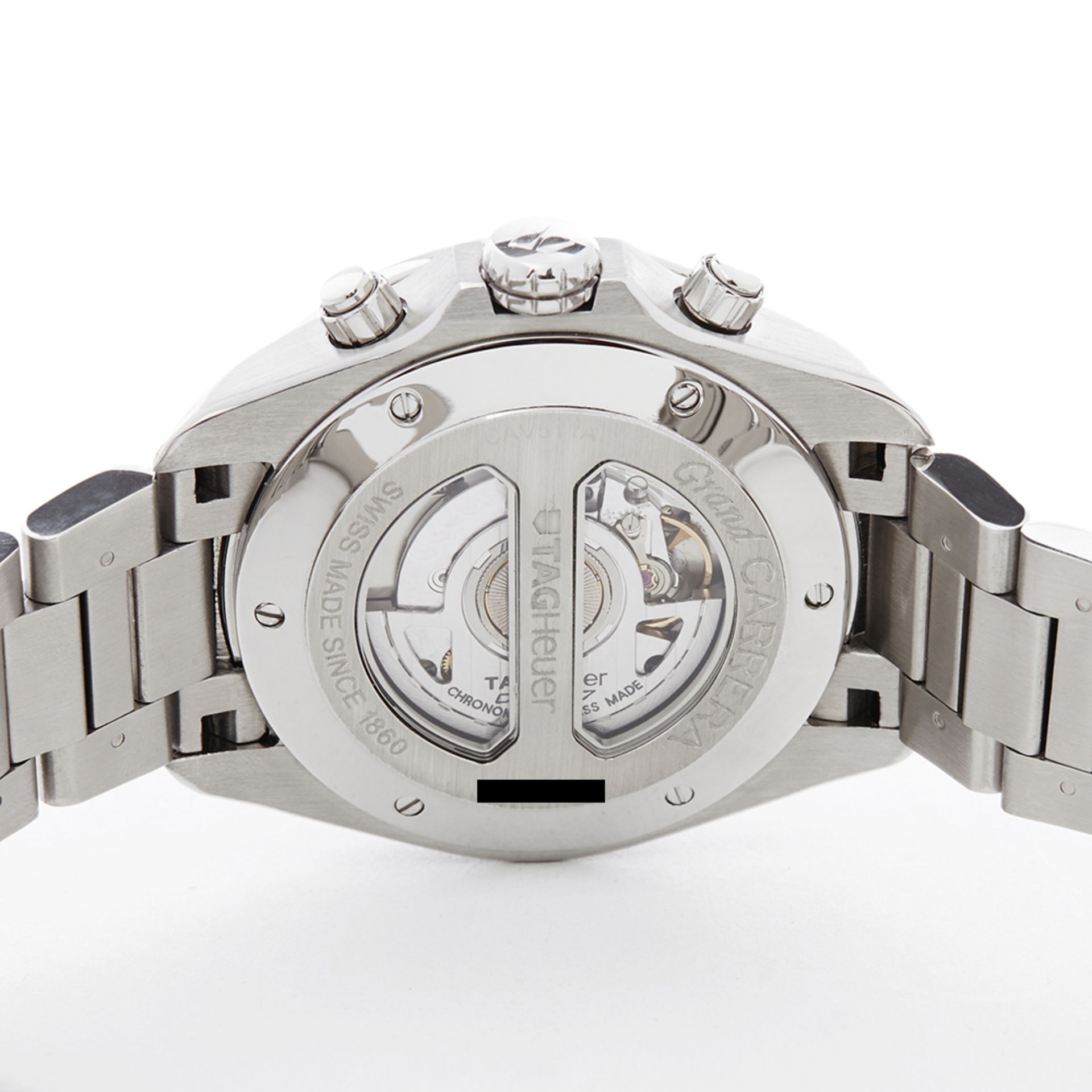 Tag Heuer Grand Carrera Chronograph 43mm Stainless Steel - CAV511A - Image 7 of 8