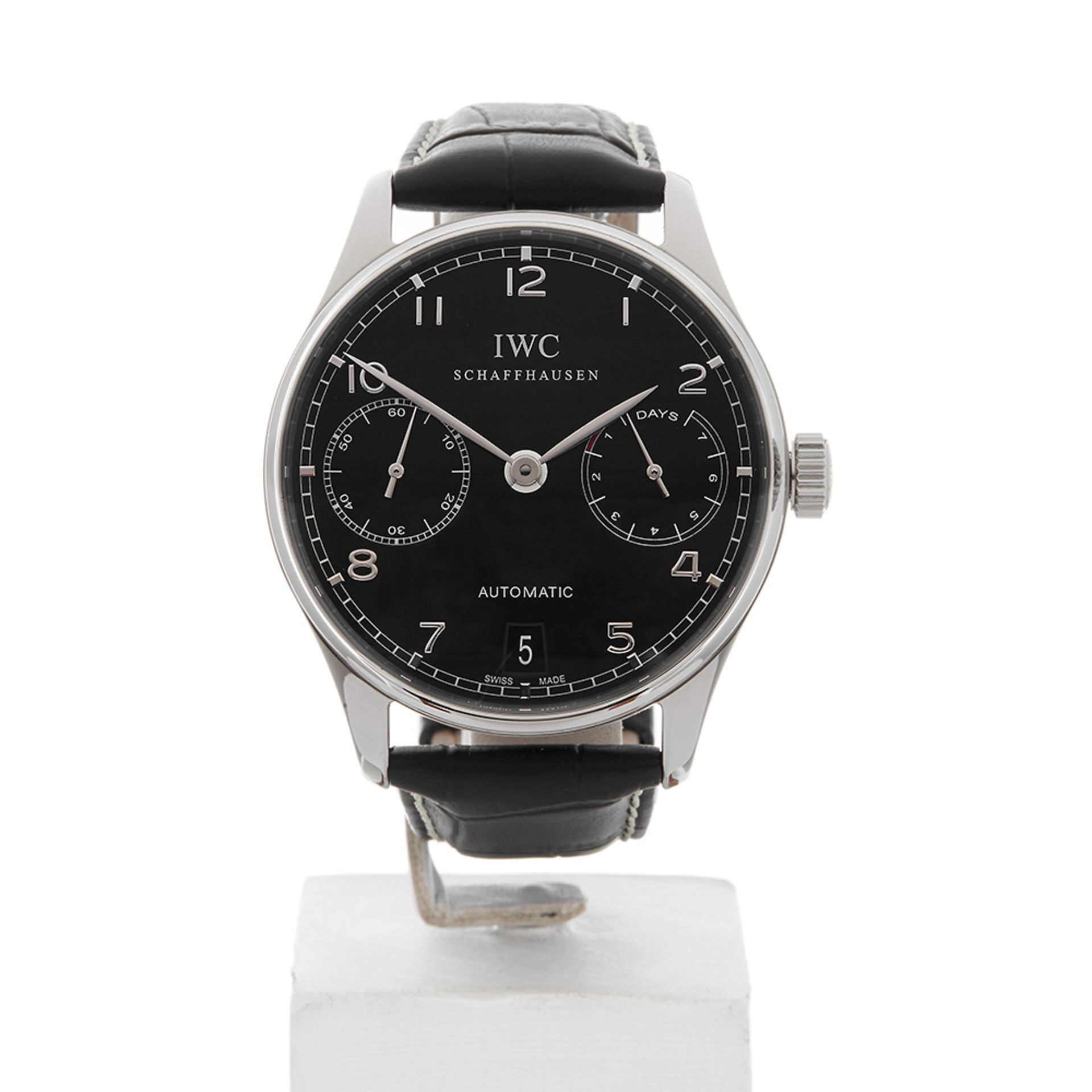 IWC Portuguese 7 Day 42mm Stainless Steel - IW500109 - Image 2 of 8