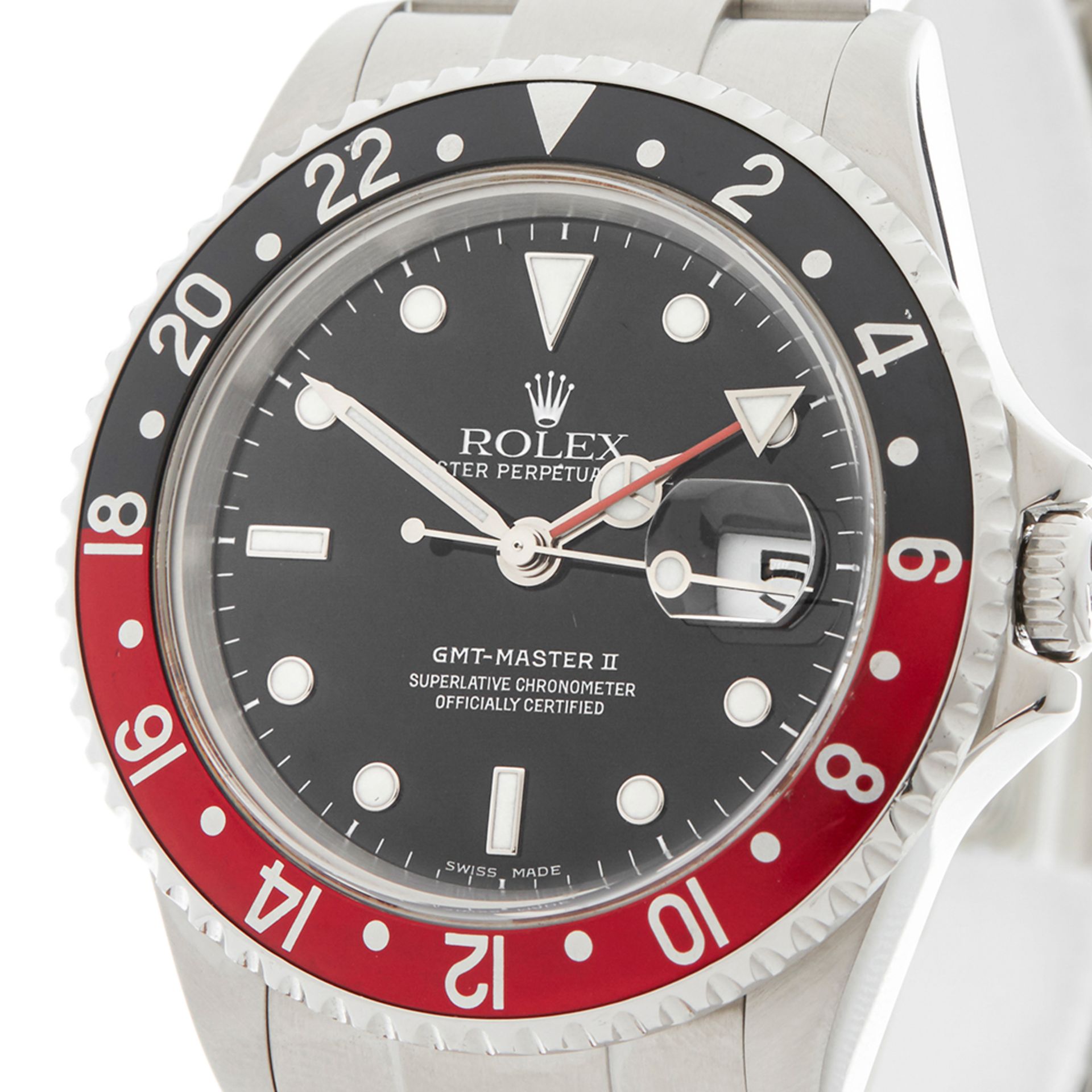 Rolex GMT-Master II Coke 40mm Stainless Steel - 16710