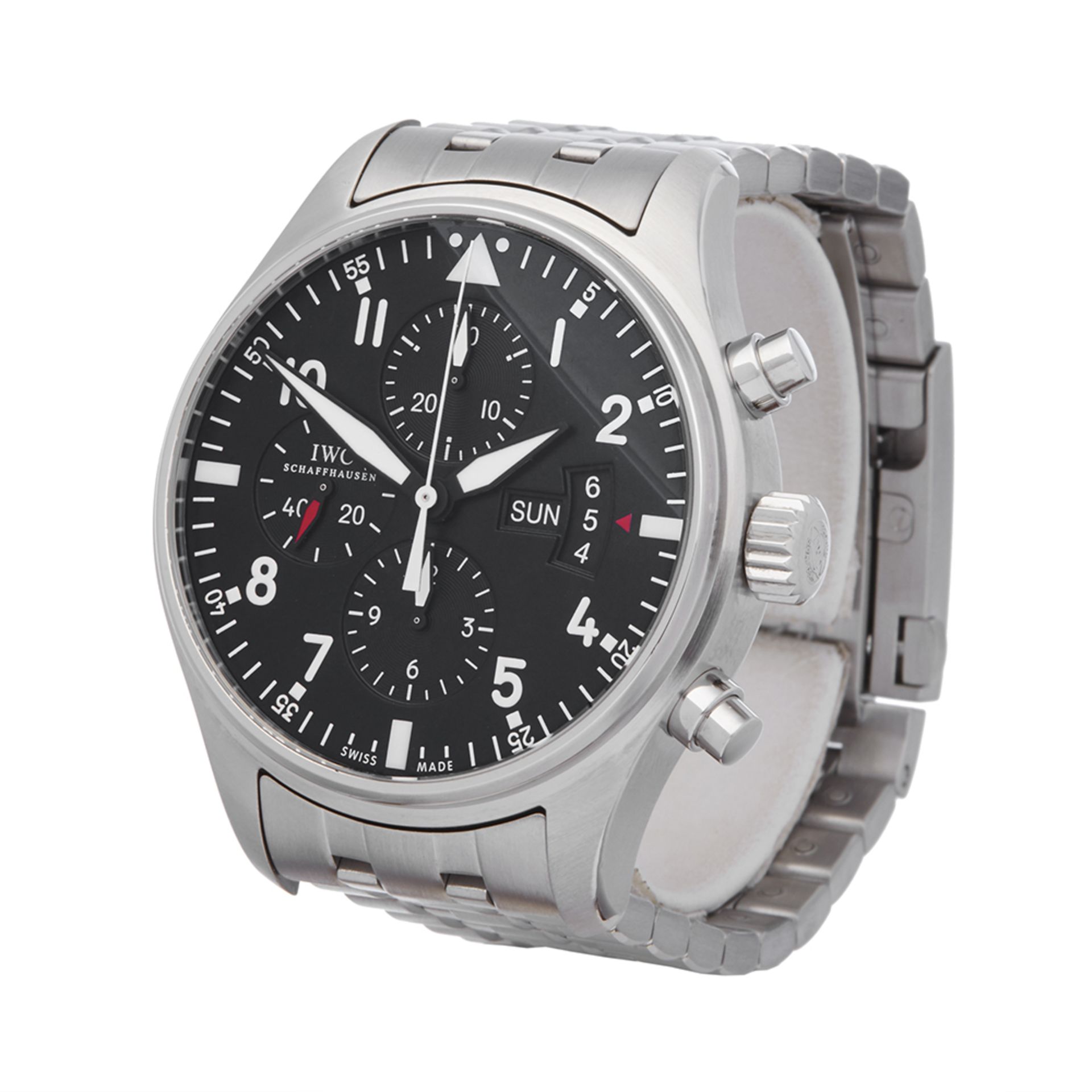 IWC Pilot's Chronograph 43mm Stainless Steel - IW377704 - Bild 3 aus 8