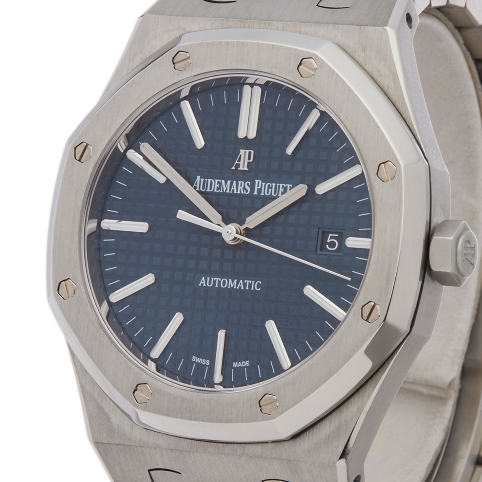 Audemars Piguet Royal Oak Boutique Blue 41mm Stainless Steel - 15400ST.OO.1220ST.03