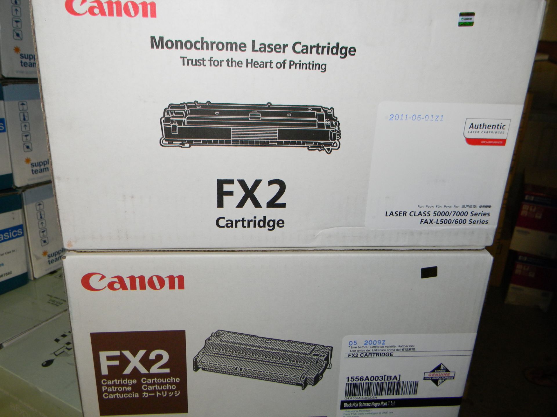 2 x Canon FX2 Cartrisge - Image 2 of 2