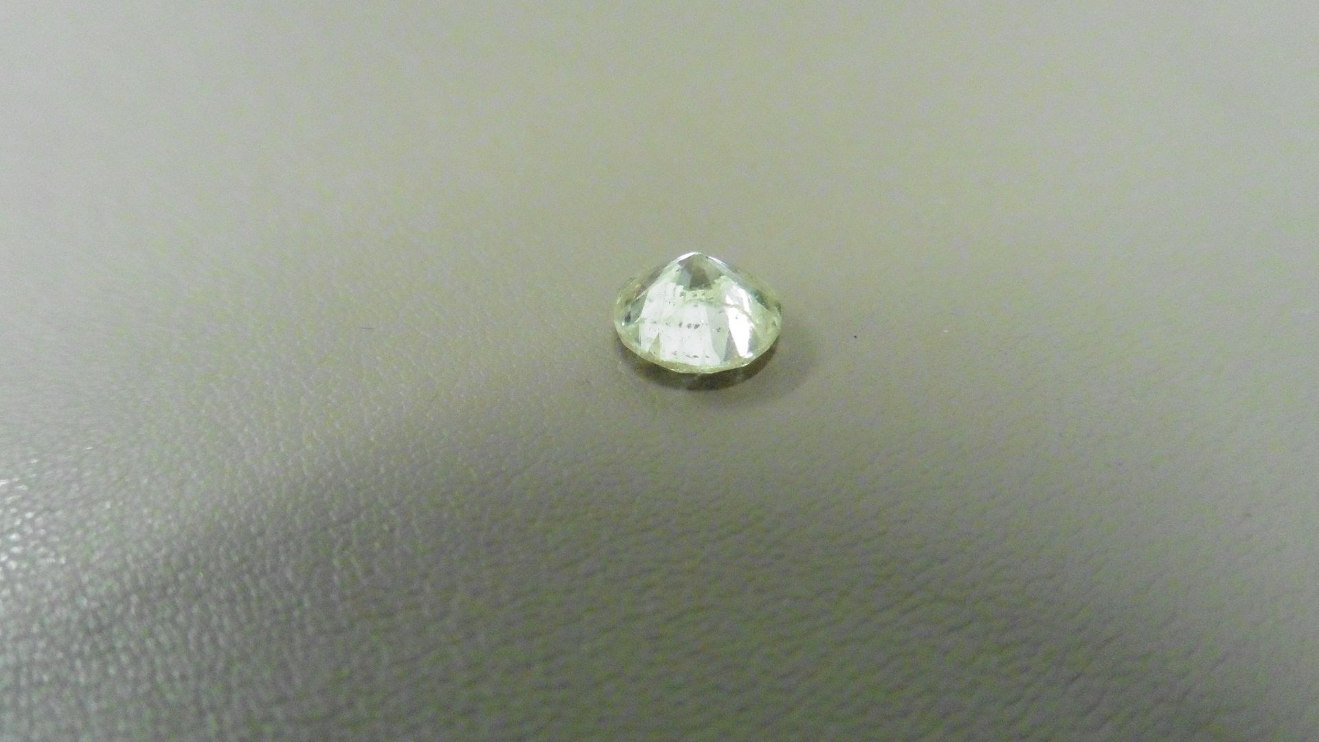 1.03ct Brilliant Cut Diamond, Enhanced stone. J colour, i2 clarity. 6.30 x 3.86mm. Valued at £ - Image 4 of 5