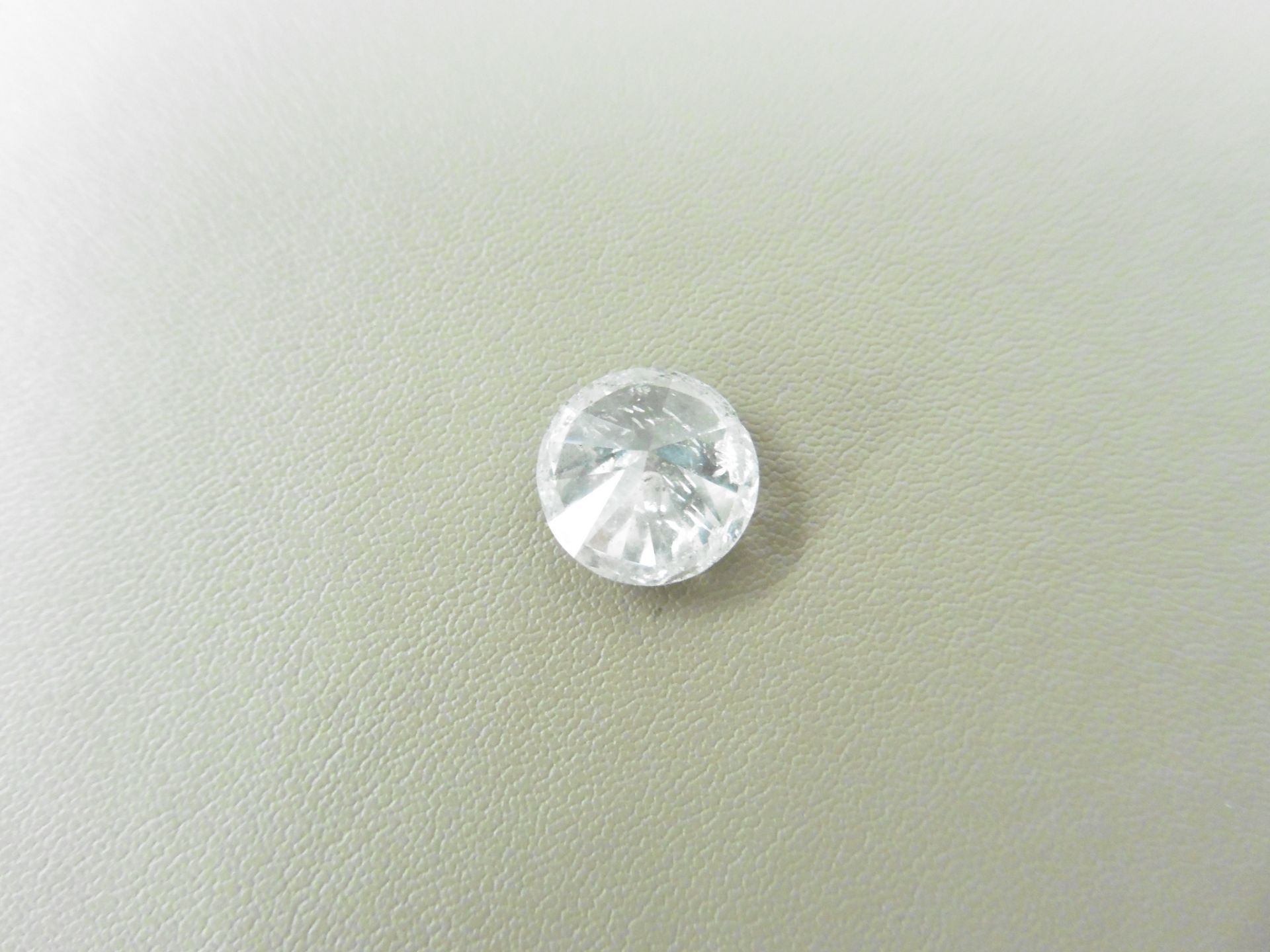 4.13ct natural loose brilliant cut diamond. G colour and I1 clarity. Natural stone. No certification - Image 5 of 5