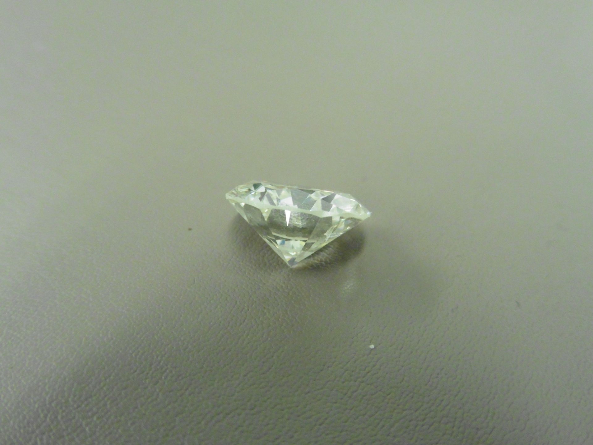 6.38ct natural loose brilliant cut diamond. K colourand I1 clarity. EGL certification. Valued at £ - Image 2 of 5