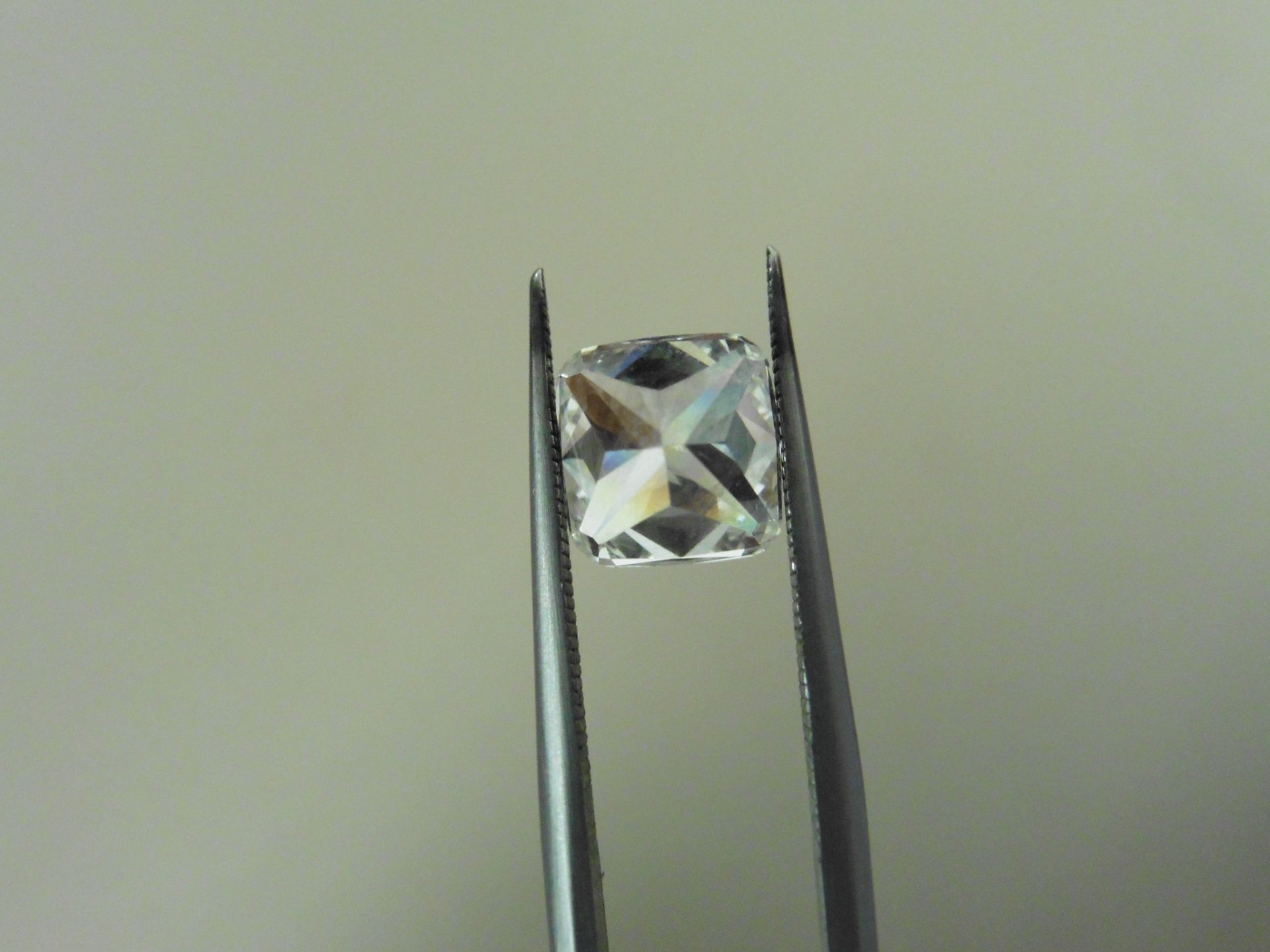 1.71ct natural cushion cut diamond. F colour and VS2 clarity. GIA certification. Valued at £33000 - Image 2 of 4