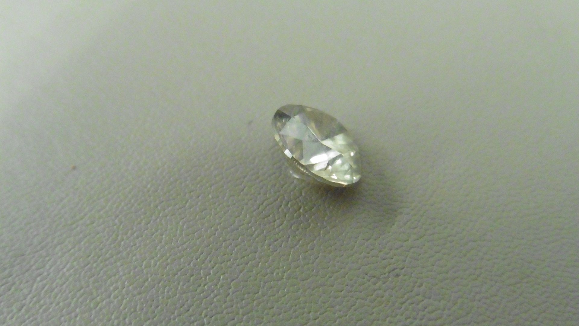 2.04ct natural loose brilliant cut diamond. K colour and si1 clarity. 7.96 x 4.96mm. No - Image 4 of 5