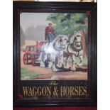 The Waggon And Horses Pub Sign