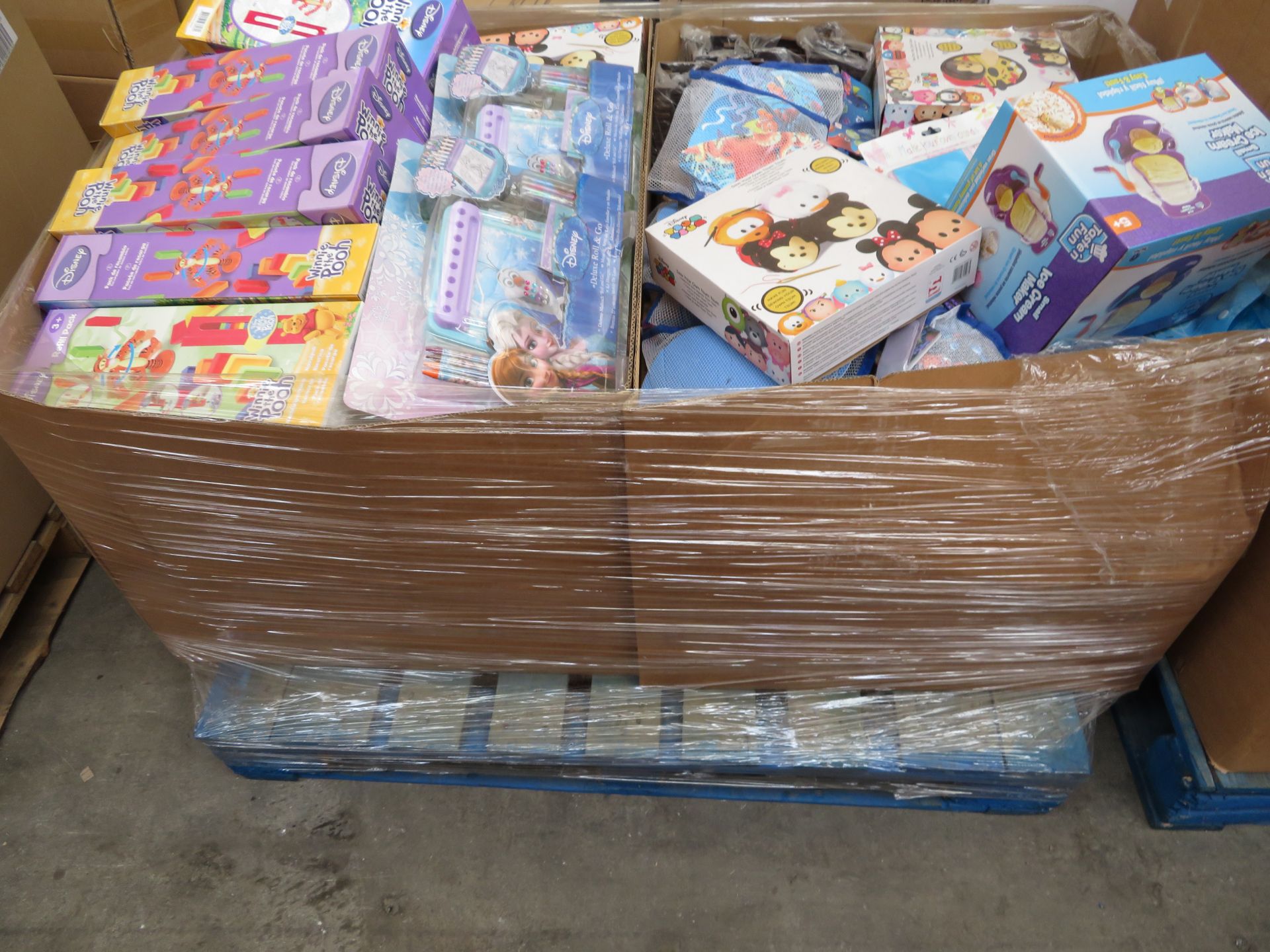(N5) Pallet To Contain A Very Large Qty Of Various Brand New Items To Include: Disney Frozen