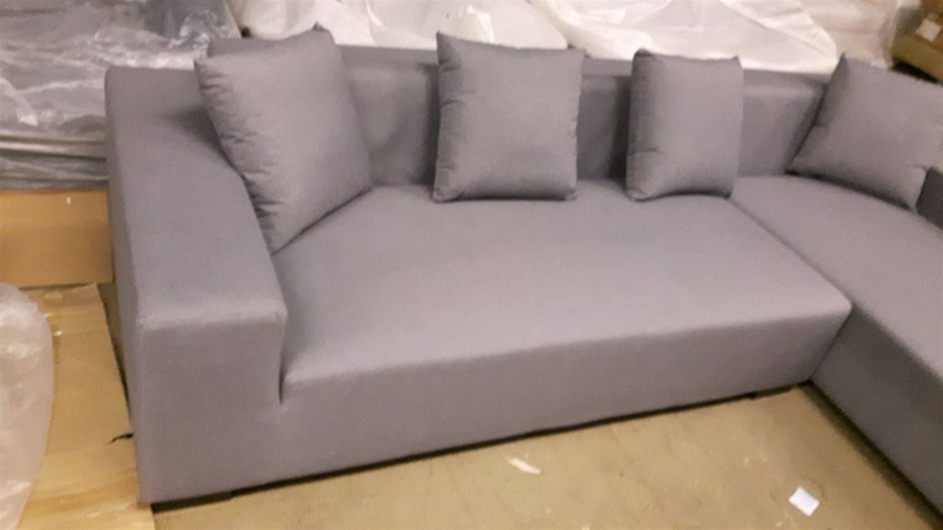 Amhurst Chaise Langue and sofa set. - Image 2 of 4