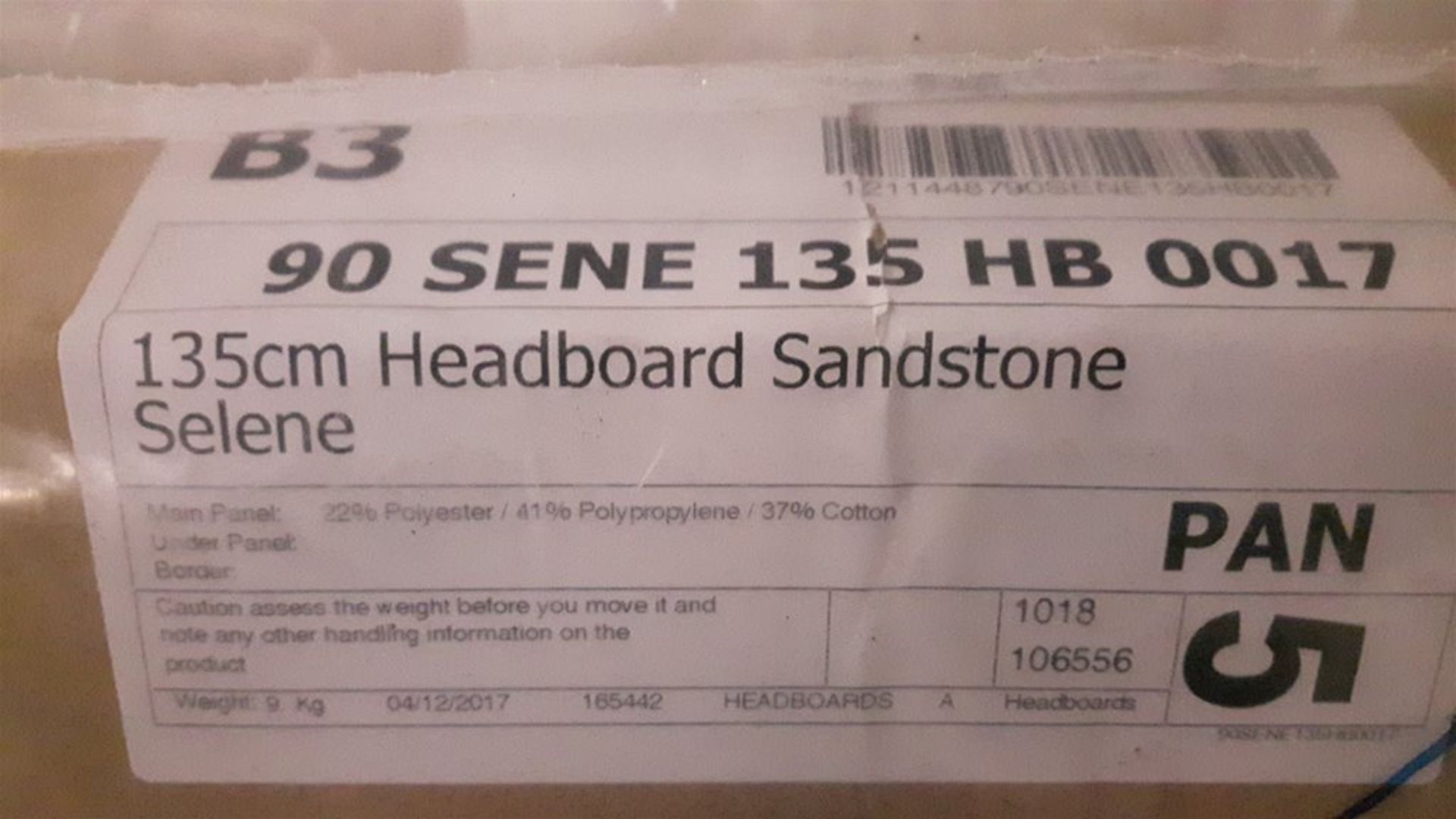 Selene Double Headboard 135 cm - Image 2 of 3
