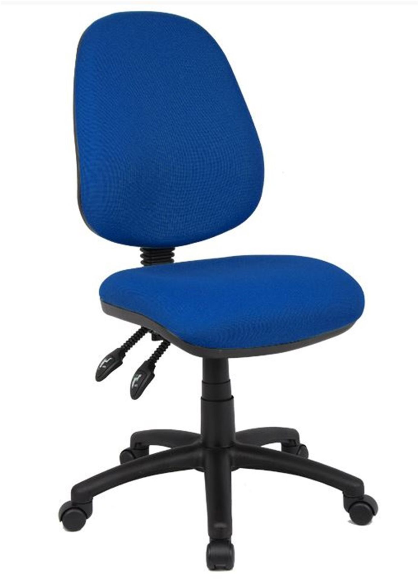 Vantage operators chair in blue.
