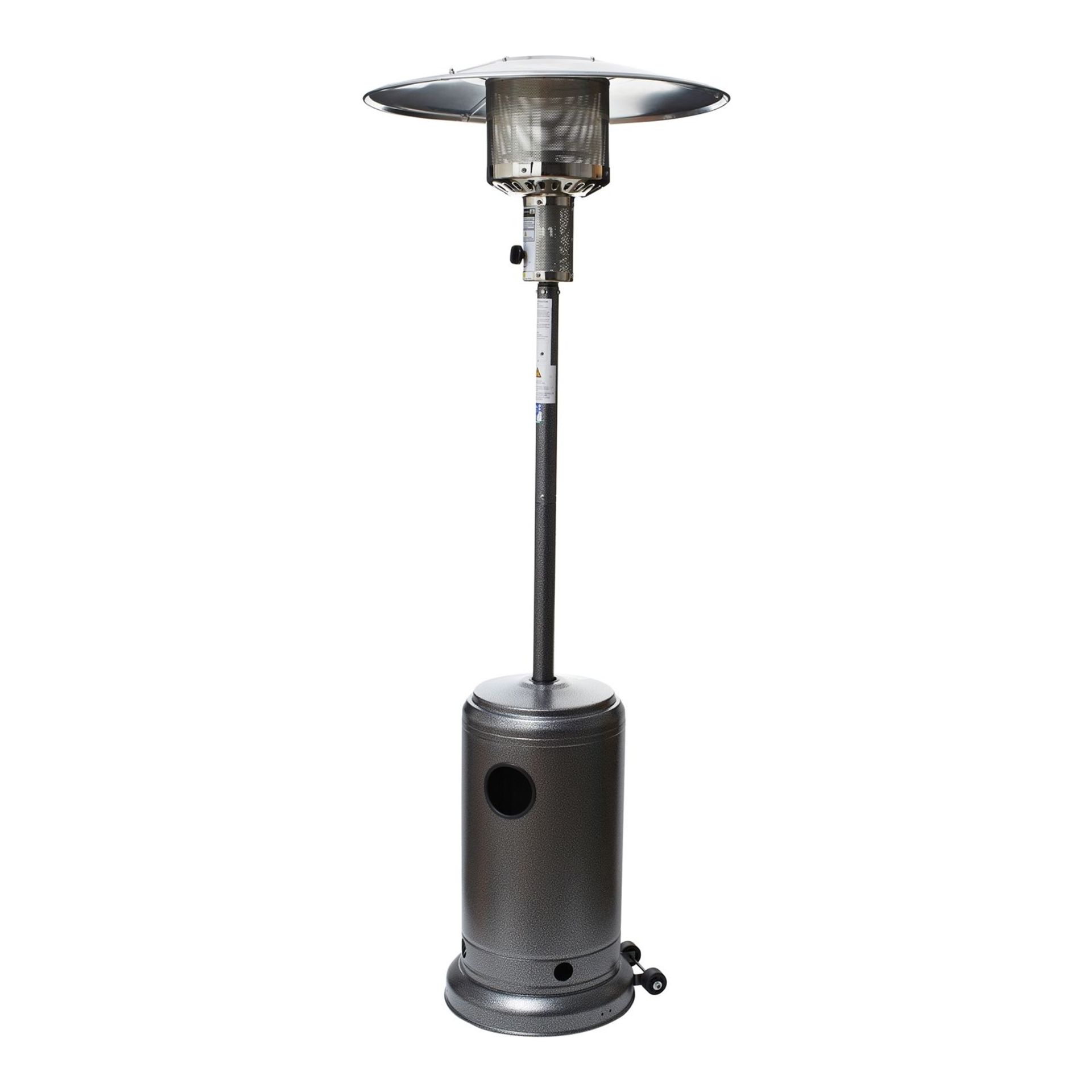 Brand New & Boxed Outdoor Patio Heater in Silver.