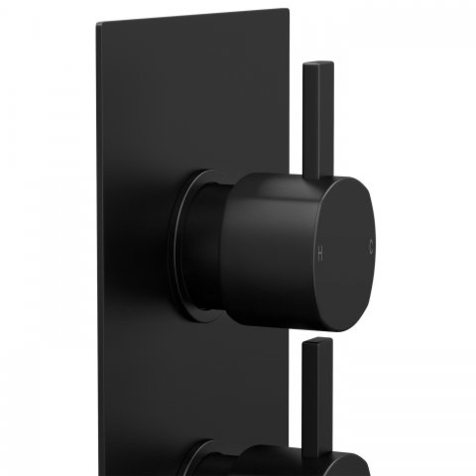 (H31) Peyton Matte Black Shower RRP £349.99 Introducing The Hotel Collection - Urban Modernist - Image 4 of 4
