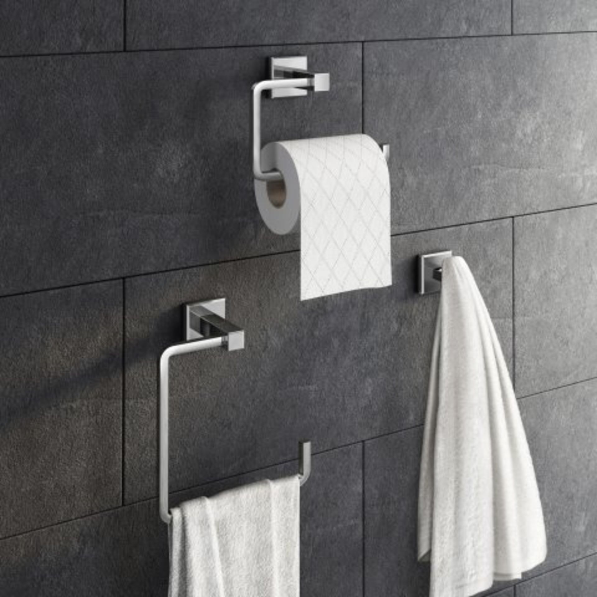 (H30) Henley Bathroom Accessory Set Paying attention to detail can massively uplift your bathroom