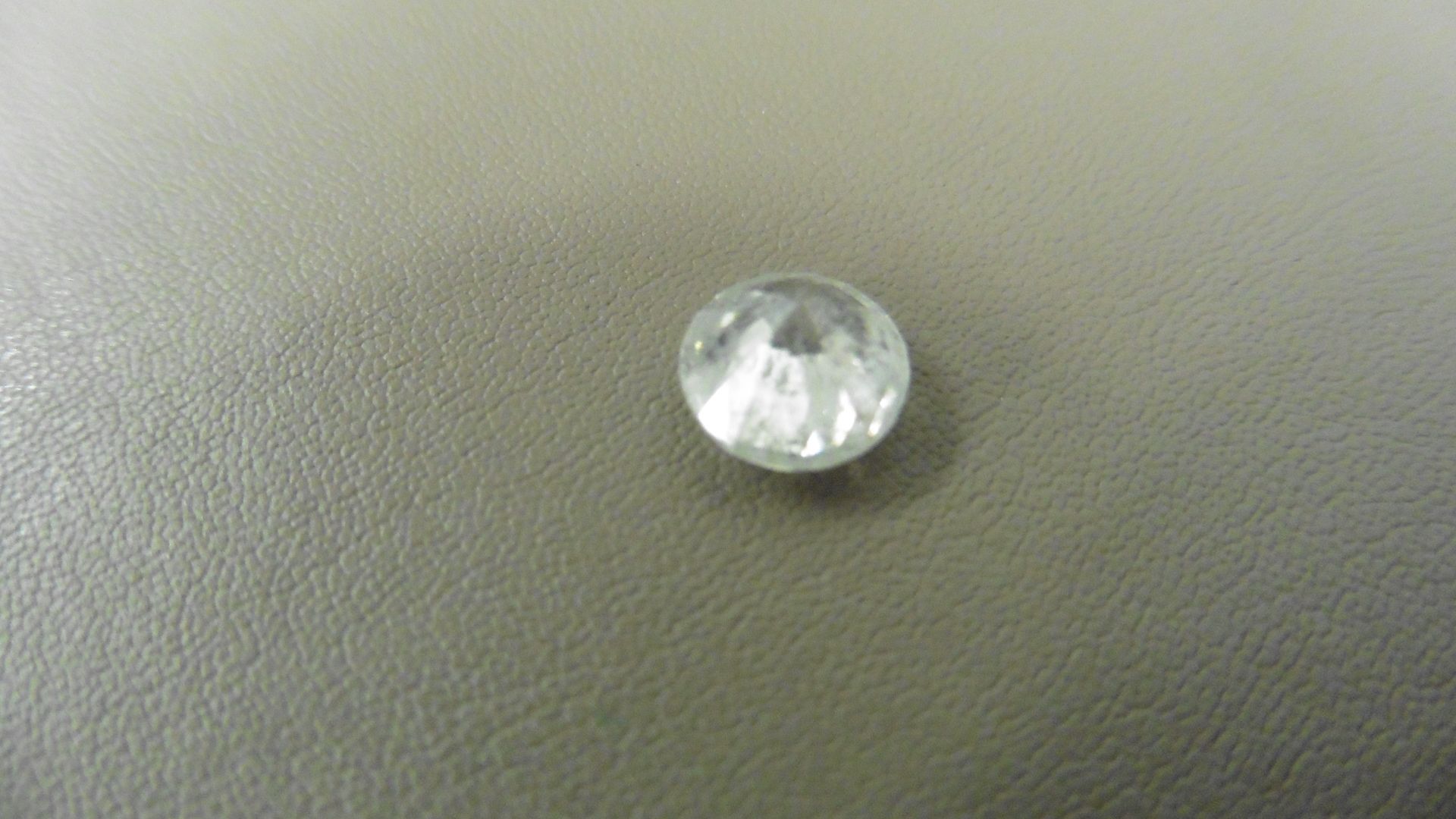 1.66ct Brilliant Cut Diamond, Enhanced stone. H colour, P1-2 clarity. 7.23 x 4.88mm. Valued at £ - Bild 4 aus 5