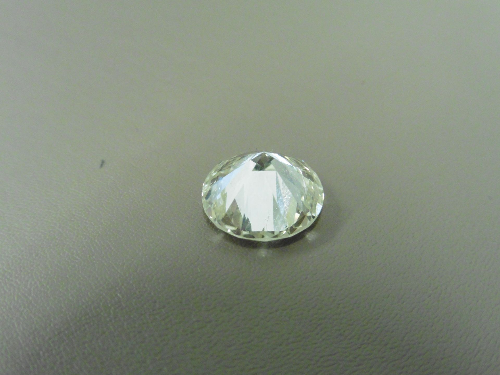 6.38ct natural loose brilliant cut diamond. K colourand I1 clarity. EGL certification. Valued at £ - Bild 4 aus 5