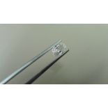 0.60ct natural loose oval cut diamond. I colour and si2 clarity. 6.86 x 4.49 x 2.67mm. No