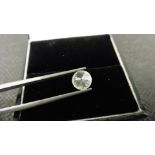 1.15ct natural loose brilliant cut diamond. H colourand si2 clarity.6.66 x 6.69 x 4.15mm. Colour